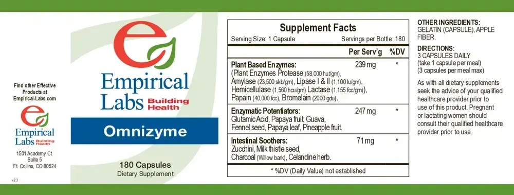 Product image for Omnizyme.
