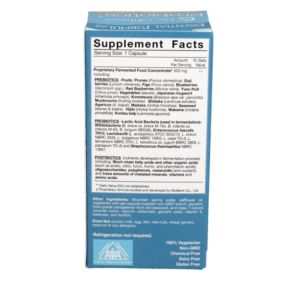 Product image for Dr. Ohhira&#39;s Probiotic Professional Formula.