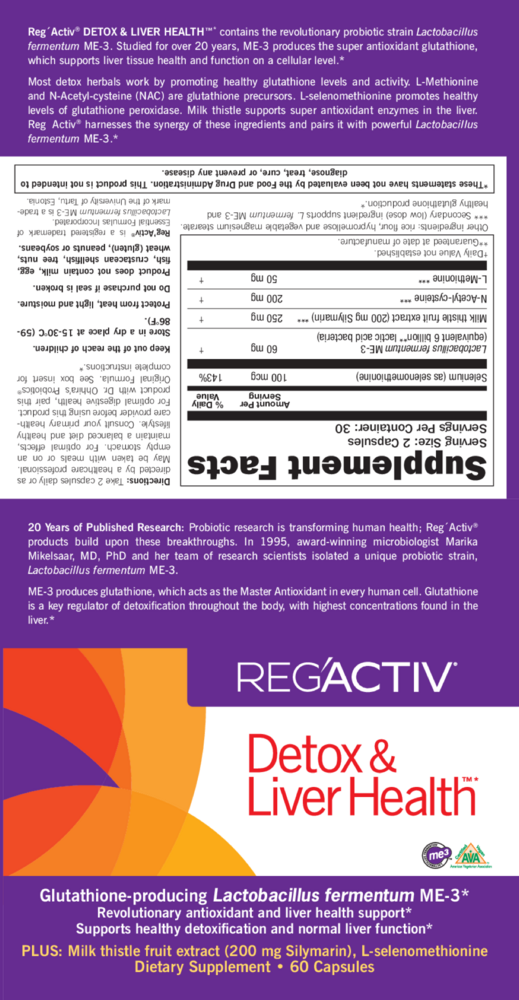 Product image for Reg'Activ Detox &amp; Liver Health.