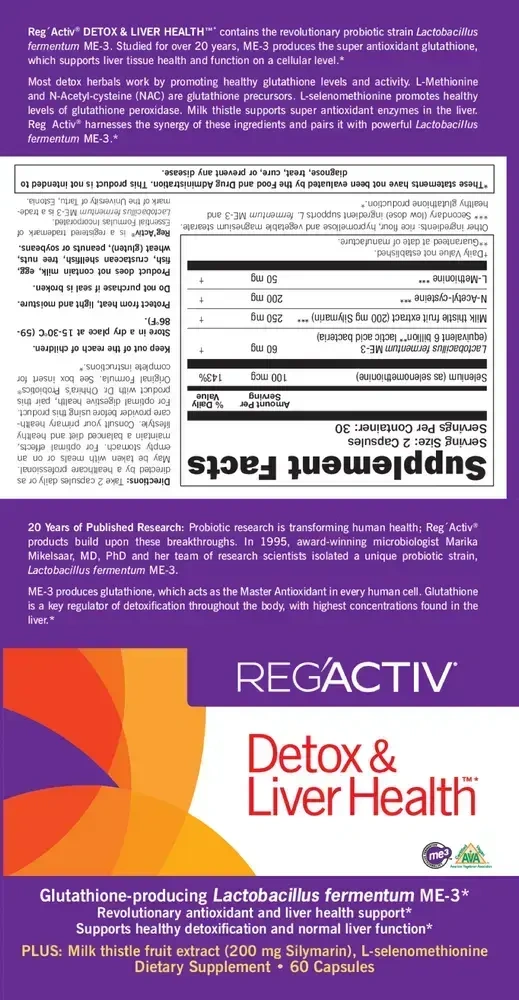 Product image for Reg'Activ Detox &amp; Liver Health.