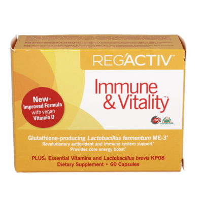 Reg'Activ Immune & Vitality 60 capsules