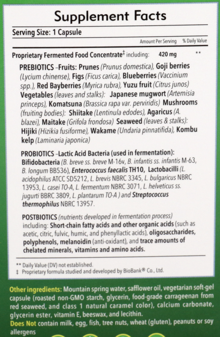 Product image for Dr. Ohhira's Probiotics.