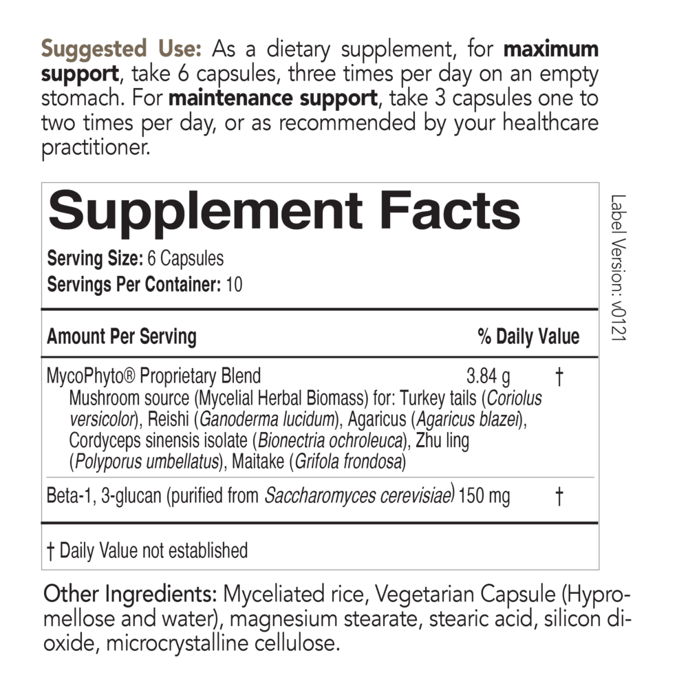 Product image for MycoCeutics MycoPhyto Complex.