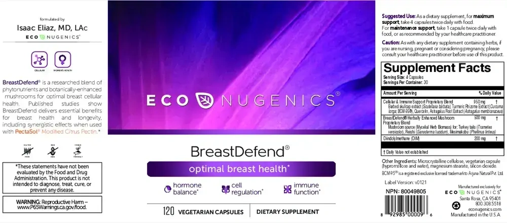 Product image for BreastDefend.