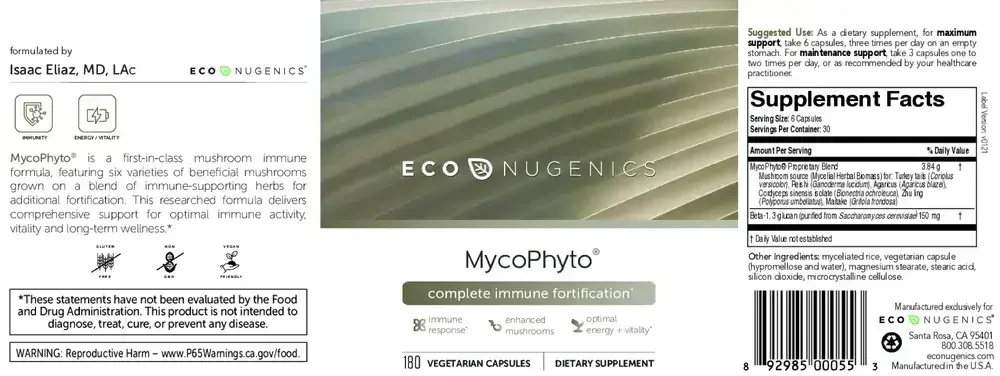 Product image for Mycoceutics MycoPhyto.