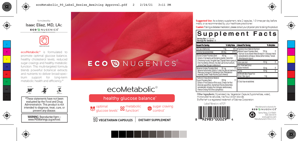 Product image for ecoMetabolic.