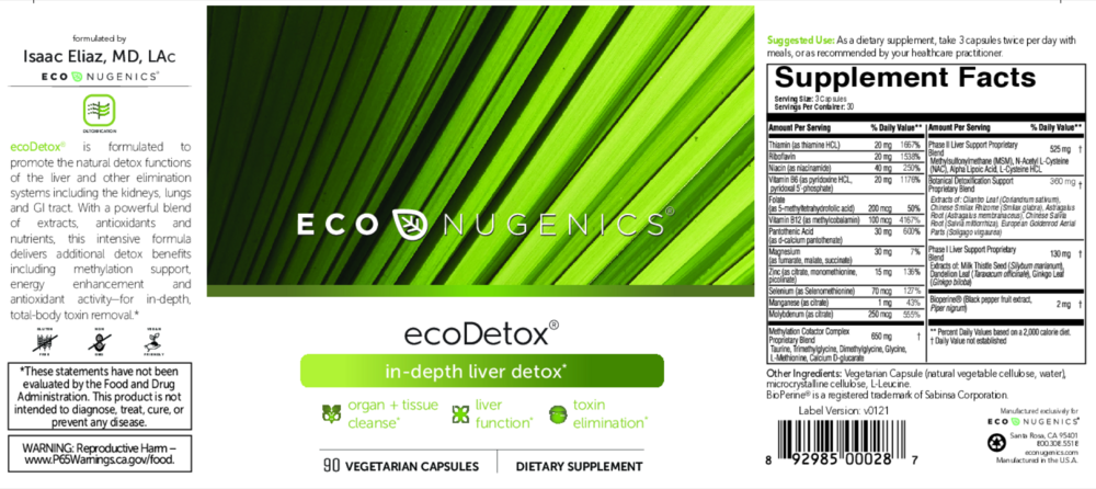 Product image for ecoDetox.