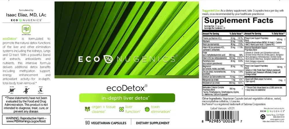 Product image for ecoDetox.
