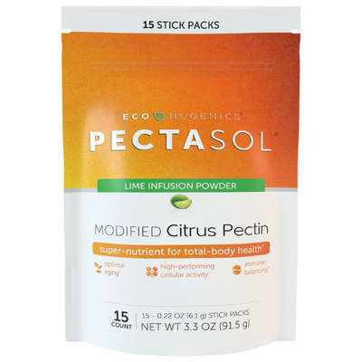 Econugenics Pectasol Lime Flavor Stick Packs (15ct) 15 packets