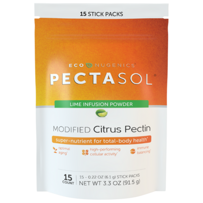 Econugenics Pectasol Lime Flavor Stick Packs (15ct) 15 packets