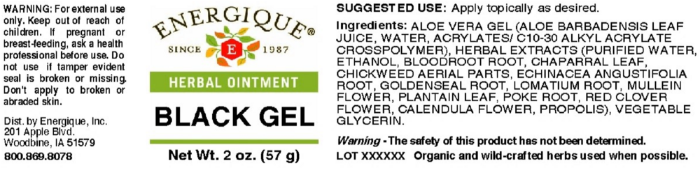 Product image for Black Gel.