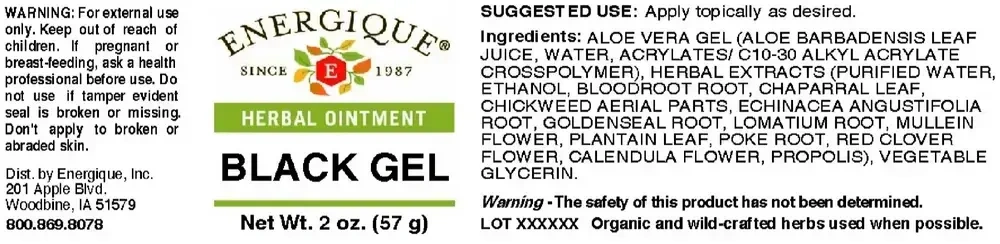 Product image for Black Gel.