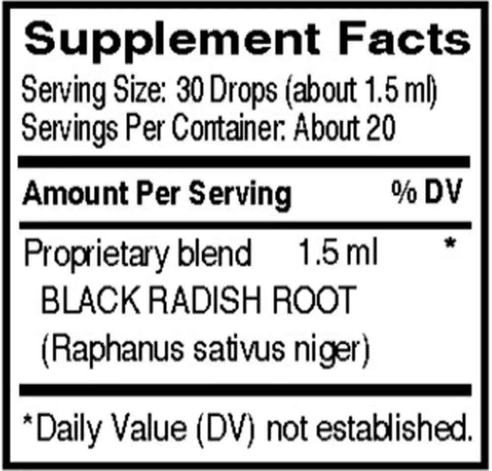 Product image for Black Radish.