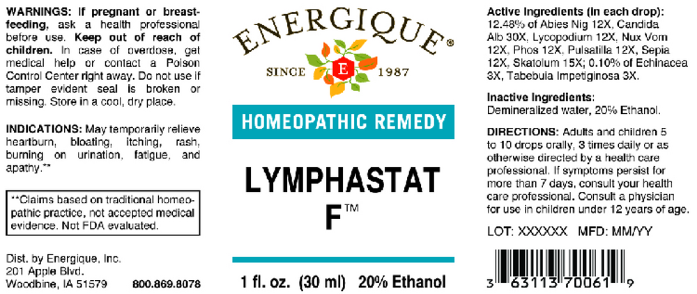 Product image for Lymphastat F.