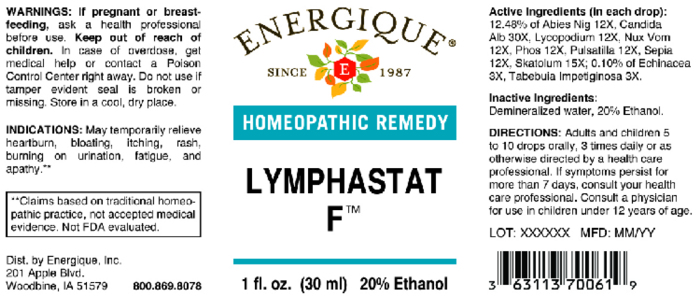 Product image for Lymphastat F.