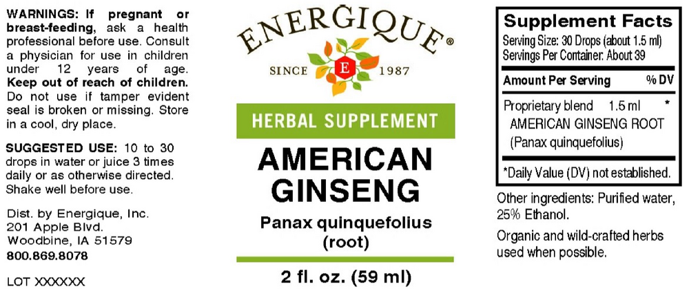 Product image for American Ginseng.