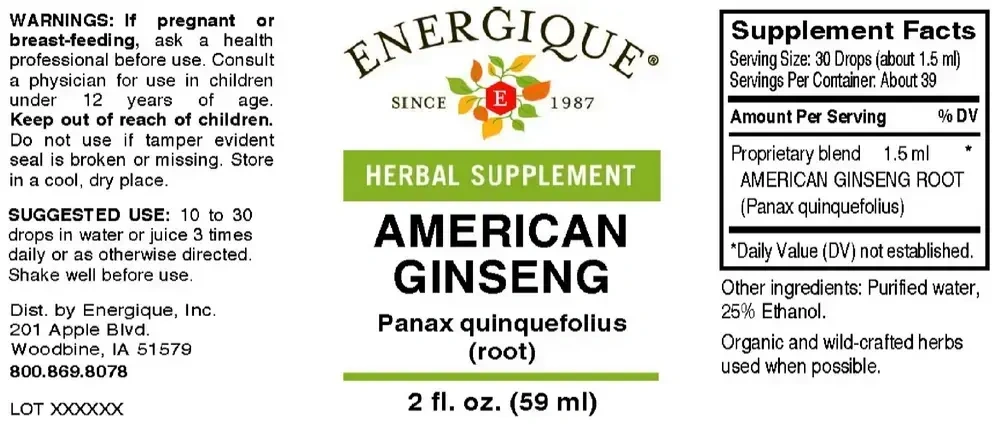 Product image for American Ginseng.