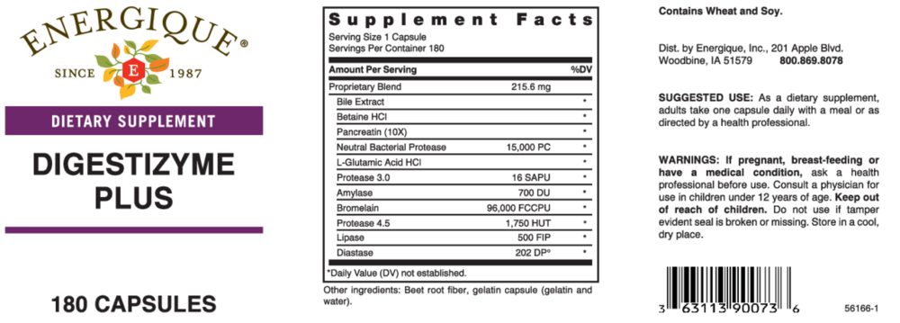 Product image for Digestizyme Plus.