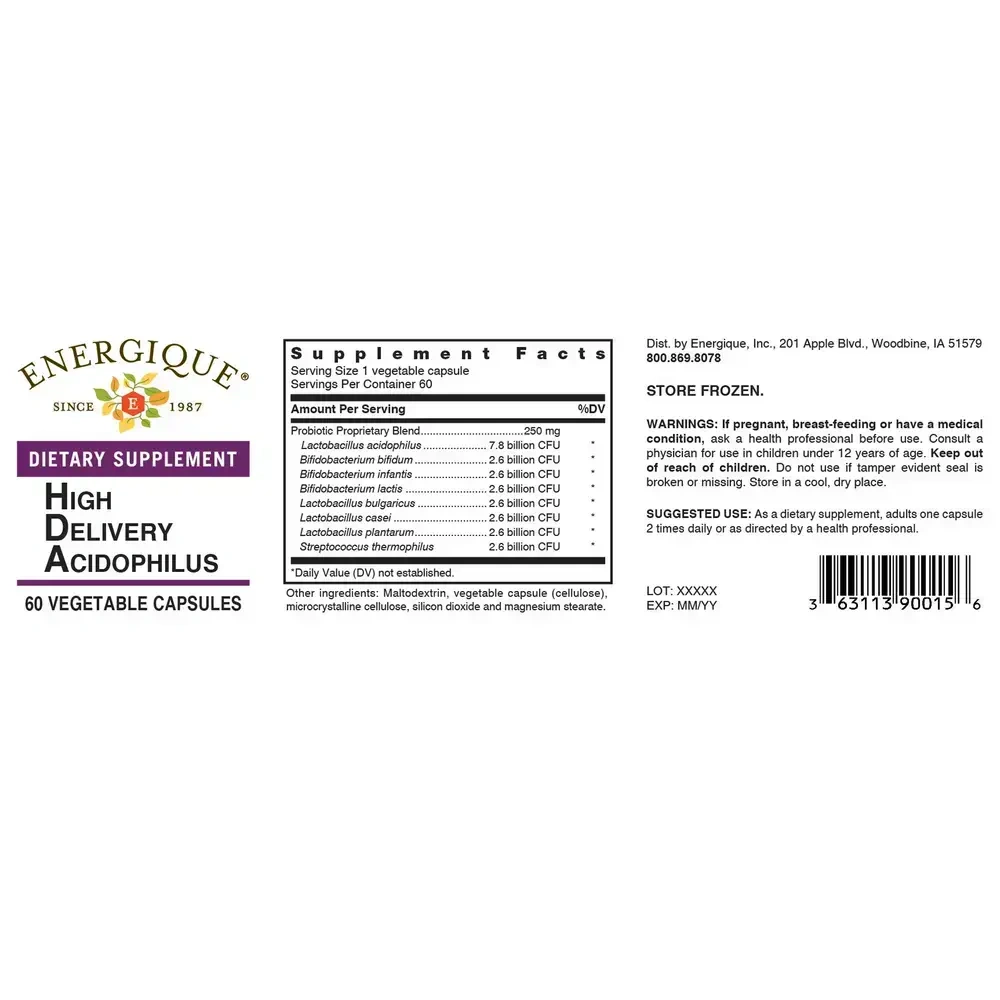 Product image for High Delivery Acidophilus.