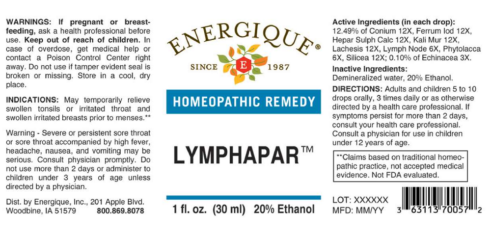 Product image for Lymphapar.