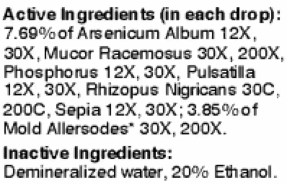 Product image for Mold Antigens.