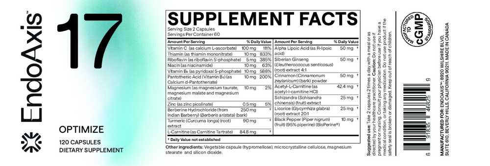Product image for Formula 17.