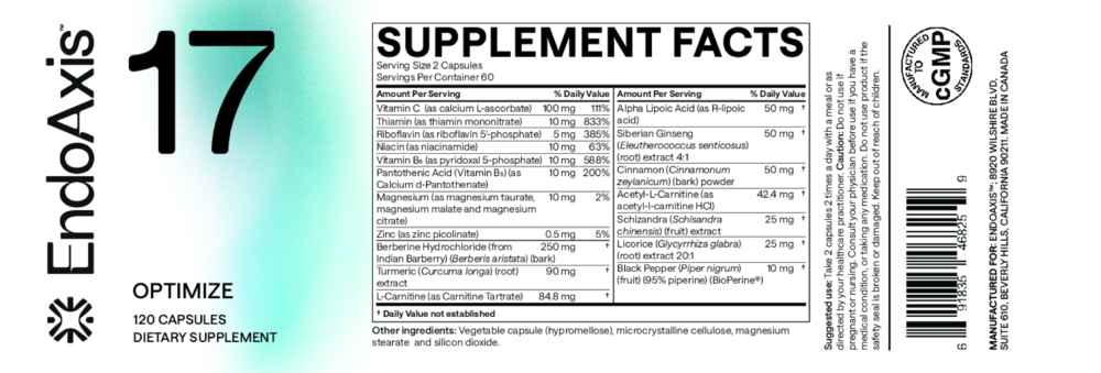 Product image for Formula 17.