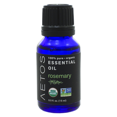 Rosemary Essential Oil 100% Pure, Organic, Non-GMO 15 Milliliters