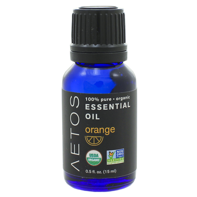 Orange Essential Oil 100% Pure, Organic, Non-GMO 15 Milliliters