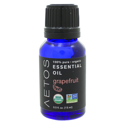 Grapefruit Essential Oil 100% Pure, Organic, Non-GMO 15 Milliliters