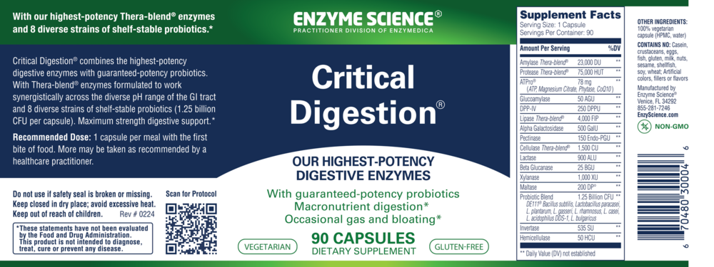 Product image for Critical Digestion.