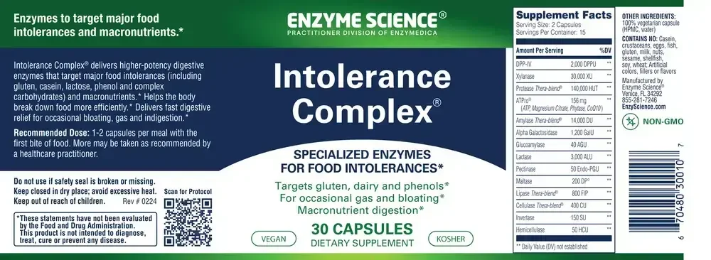 Product image for Intolerance Complex.
