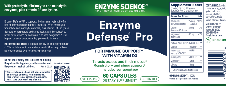 Product image for Enzyme Defense Pro.