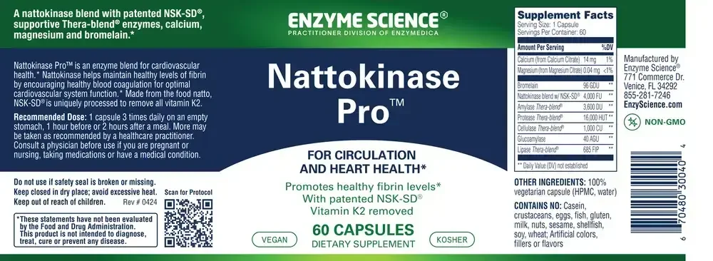 Product image for Nattokinase Pro.
