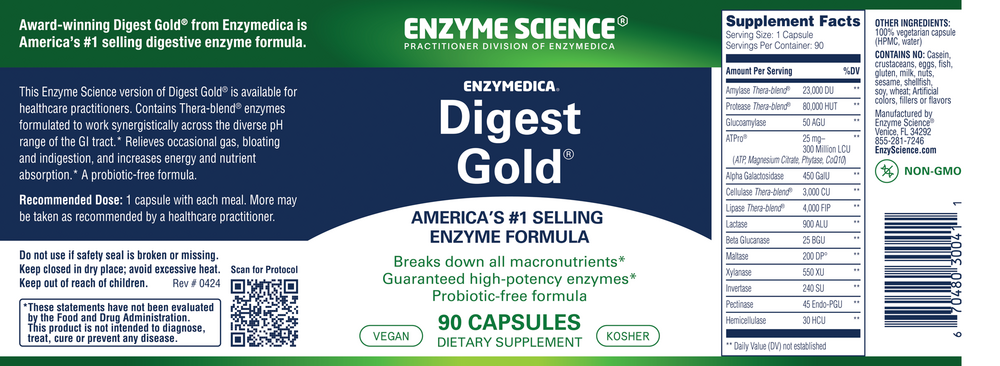 Product image for Enzyme Science Digest Gold.