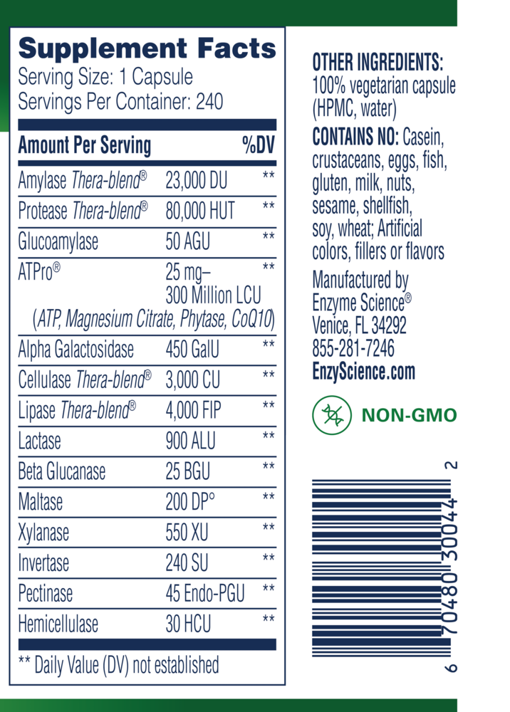 Product image for Enzyme Science Digest Gold.