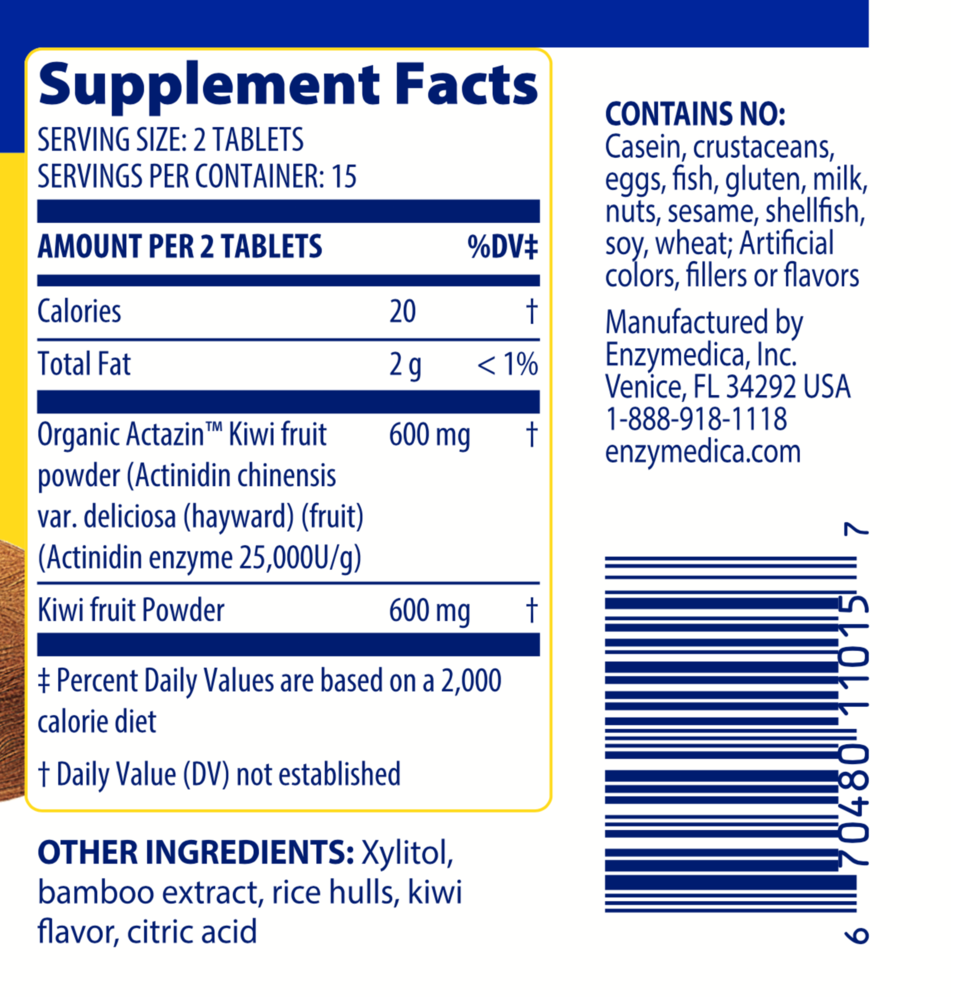 Product image for Kiwi Regularity Chewables.