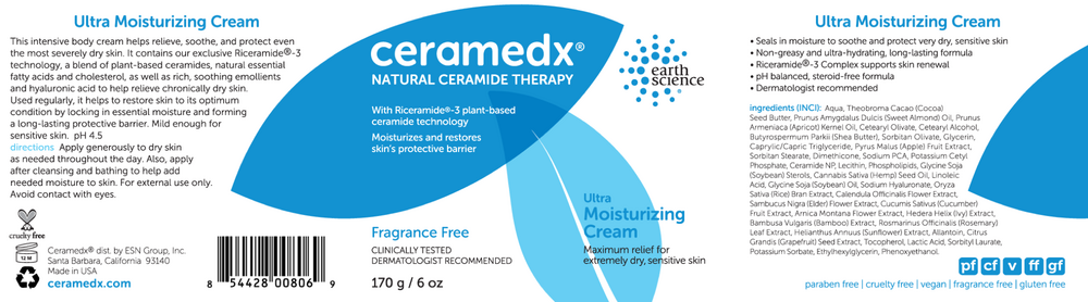 Product image for Ceramedx Ultra Moisturizing Cream.
