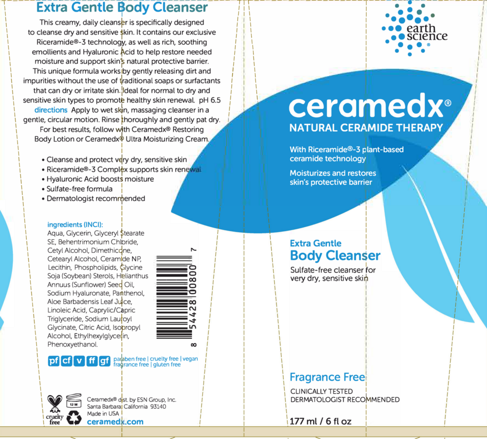 Product image for Ceramedx Extra Gentle Body Cleanser.