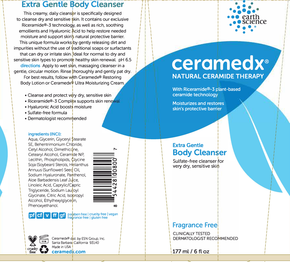 Product image for Ceramedx Extra Gentle Body Cleanser.