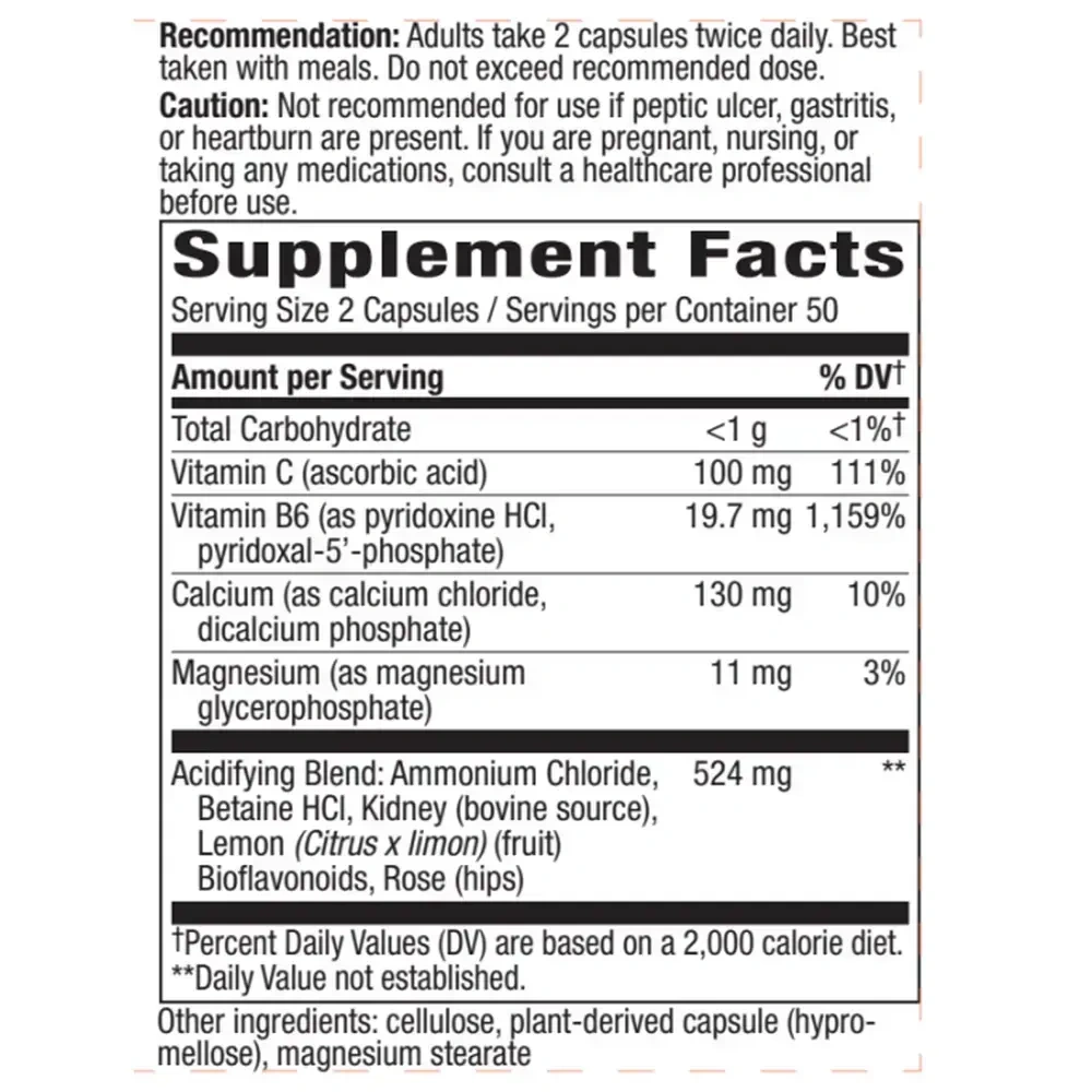 Product image for Acid A-Cal.
