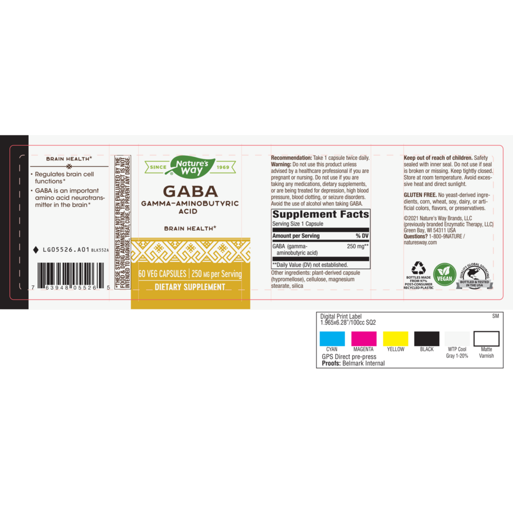 Product image for GABA.