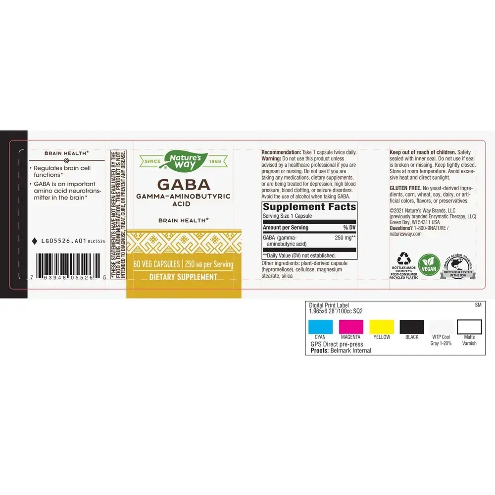 Product image for GABA.