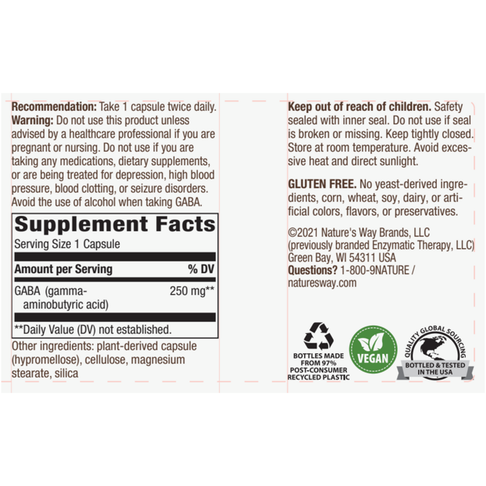 Product image for GABA.