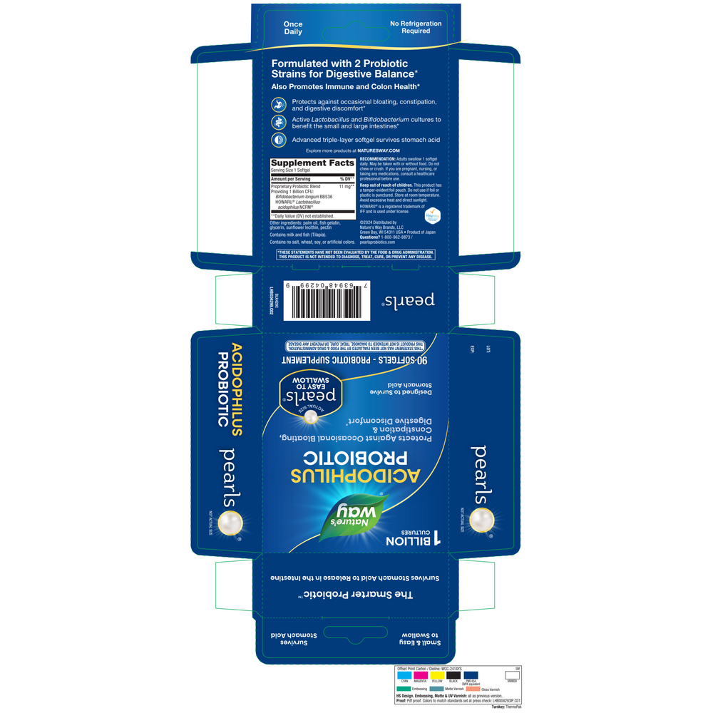 Product image for Acidophilus Pearls.