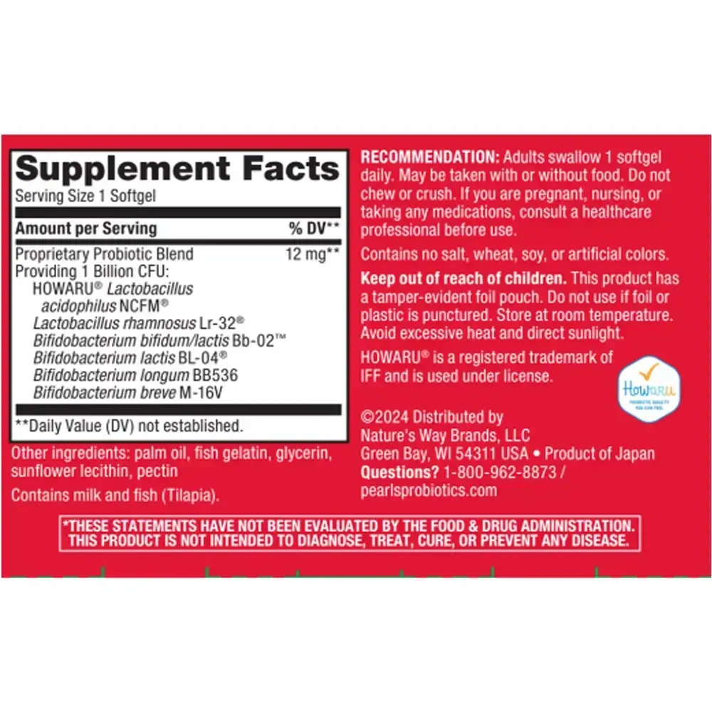Product image for Complete Probiotic Pearls.