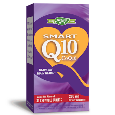 SMART Q10™ CoQ10 Maple 200mg 30 Chewables