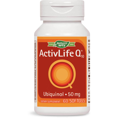 ActivLife Q10™ Ubiquinol 50mg 60 Softgels