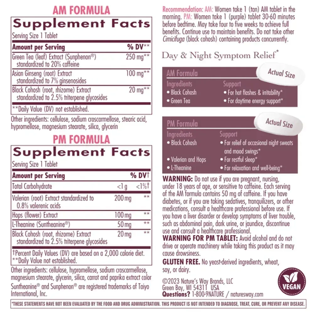 Product image for AM/PM Menopause Formula™.