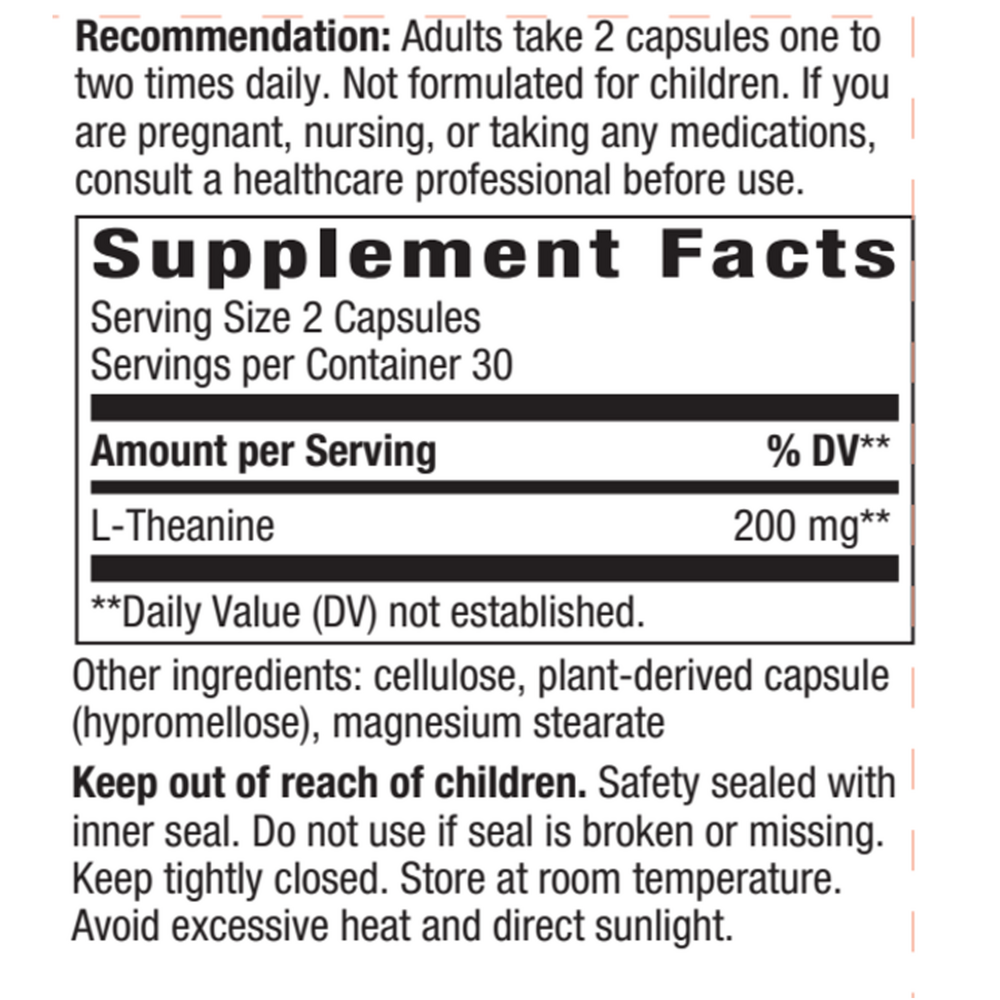 Product image for L-Theanine.